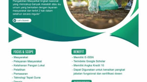 Call for Papers Jurnal Dedikasi Volume 2 No.2 FTI